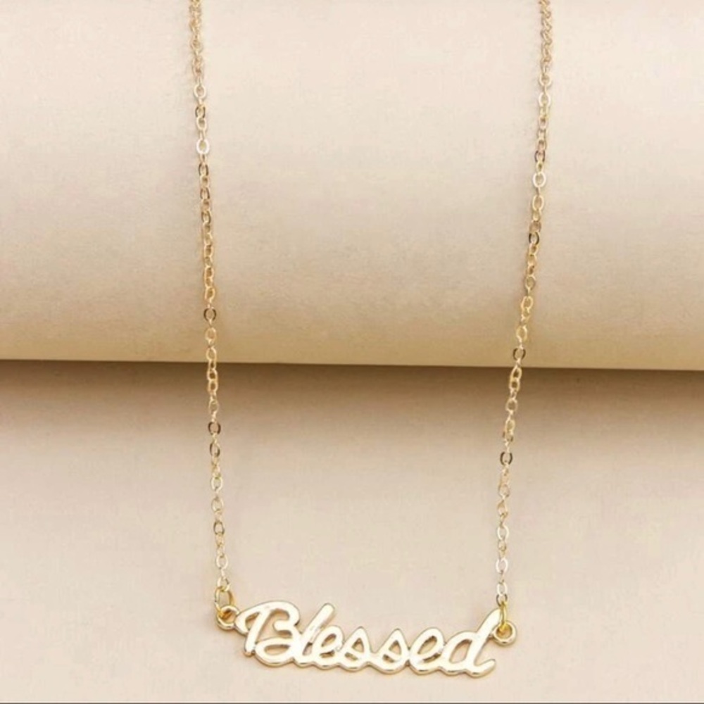 3/$30 💛 Blessed Necklace